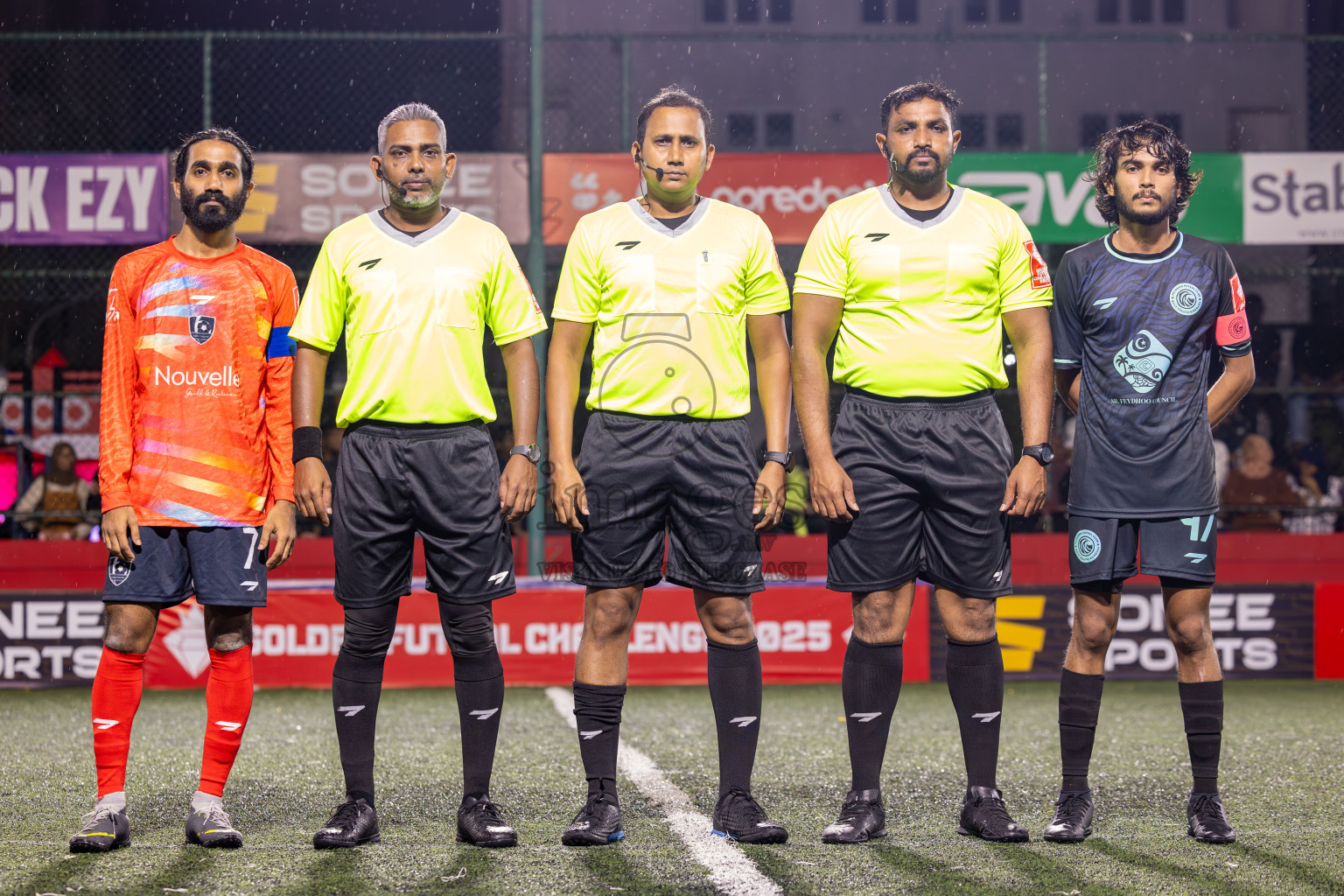 Sh Kanditheemu vs Sh Feydhoo in Day 6 of Golden Futsal Challenge 2025 on Friday, 6th January 2025, in Hulhumale', Maldives
Photos: Ismail Thoriq / images.mv