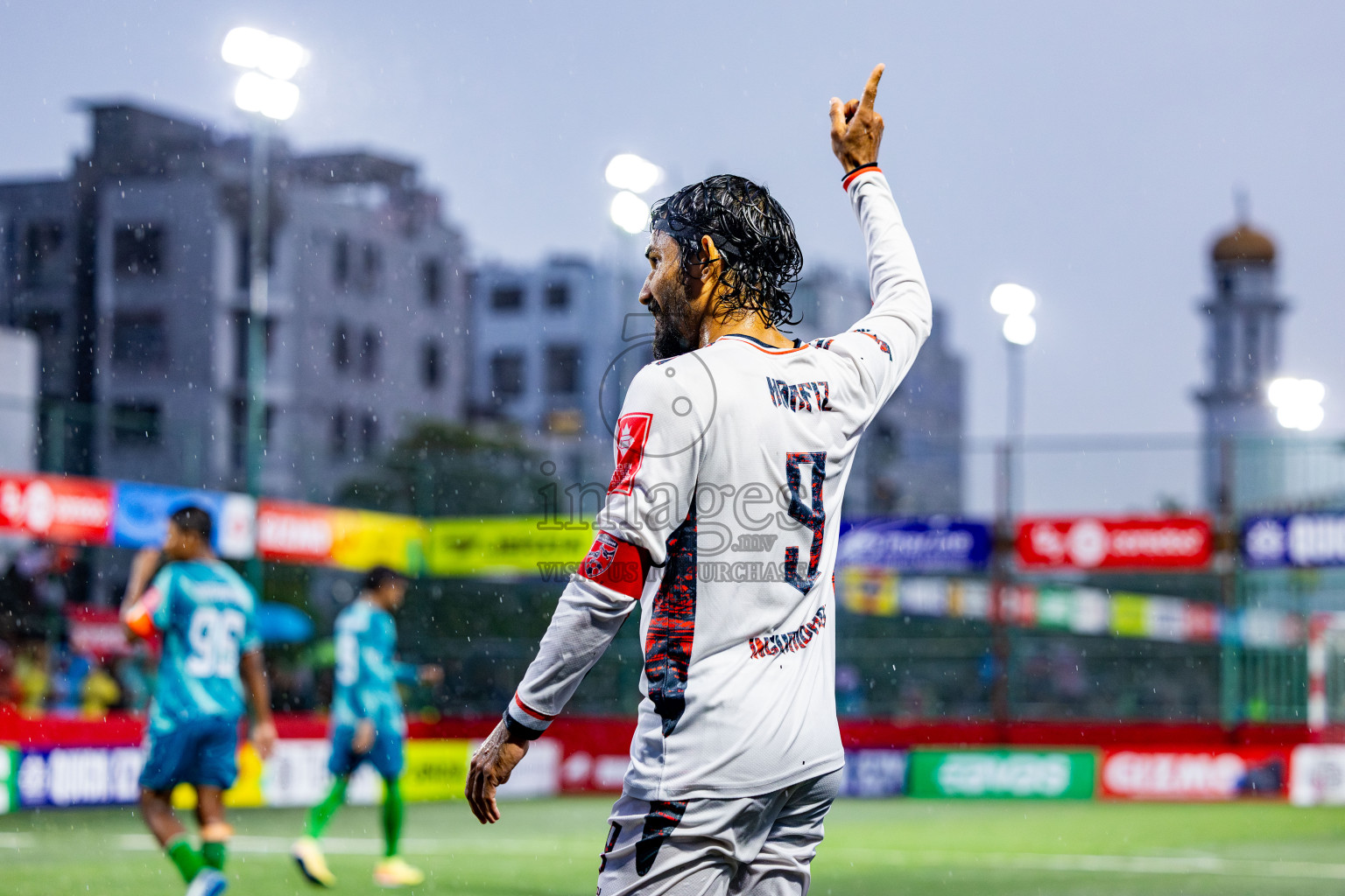 R Inguraidhoo vs R Dhuvaafaru in Day 10 of Golden Futsal Challenge 2025 was held on Tuesday, 14th January 2025, in Hulhumale', Maldives Photos: Nausham Waheed / images.mv