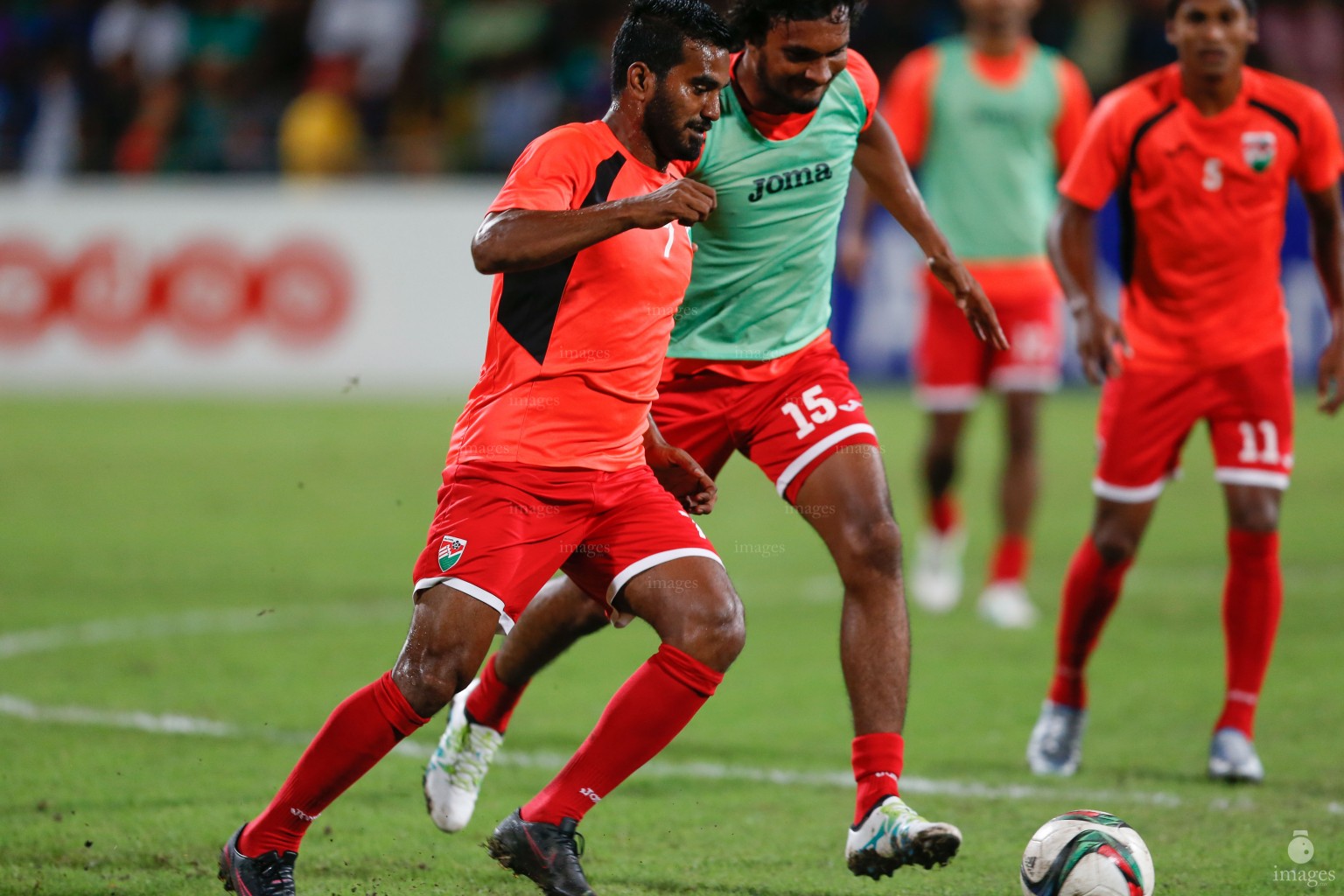 International friendly match , Maldives VS Bangladesh in Male', Maldives, Thursday, 1st September 2016.(Images.mv Photo/ Abdulla Abeedh). 