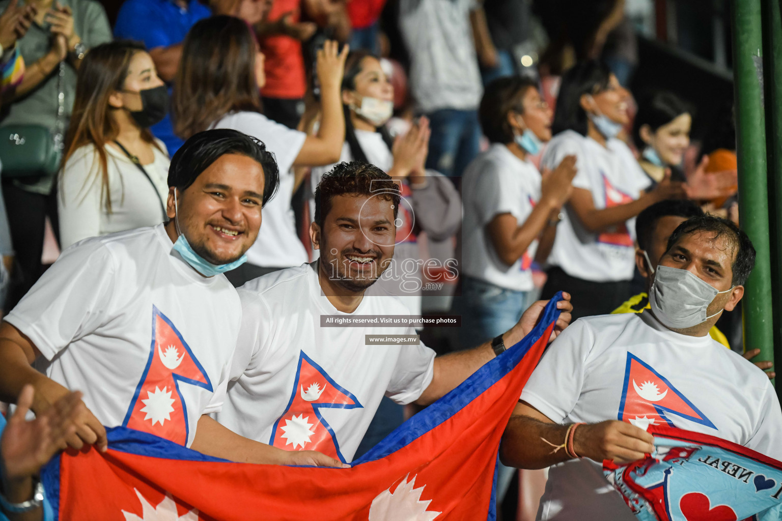 Nepal vs Sri Lanka in SAFF Championship 2021 held on 4th October 2021 in Galolhu National Stadium, Male', Maldives