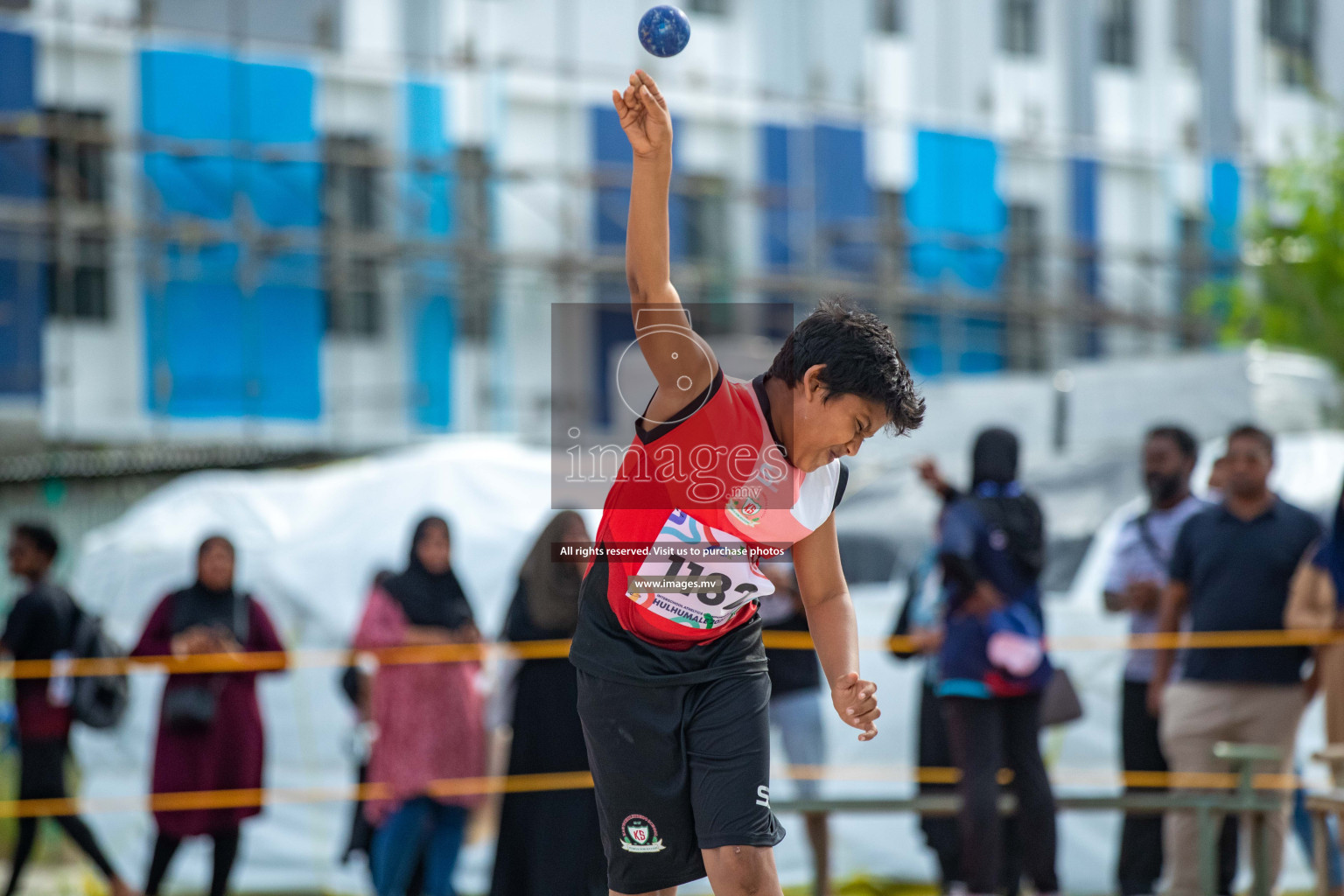 Day three of Inter School Athletics Championship 2023 was held at Hulhumale' Running Track at Hulhumale', Maldives on Tuesday, 16th May 2023. Photos: Nausham Waheed / images.mv