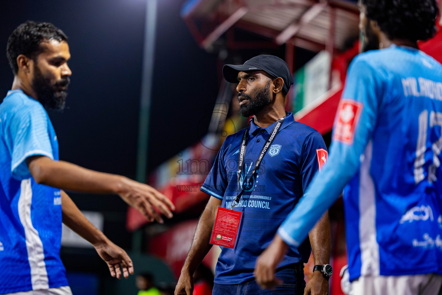 SH Milandhoo vs SH Kanditheemu in zone round on Day 32 of Golden Futsal Challenge 2025 was held on Wednesday , 5th February 2025, in Hulhumale', Maldives. Photos: Nausham Waheed / images.mv