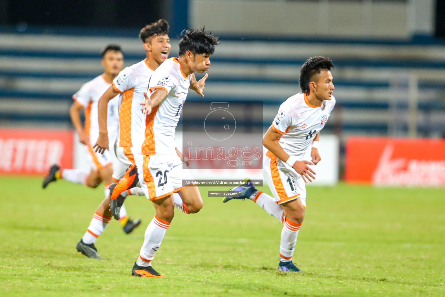 Bhutan vs Bangladesh in SAFF Championship 2023 held in Sree Kanteerava Stadium, Bengaluru, India, on Wednesday, 28th June 2023. Photos: Nausham Waheed, Hassan Simah / images.mv