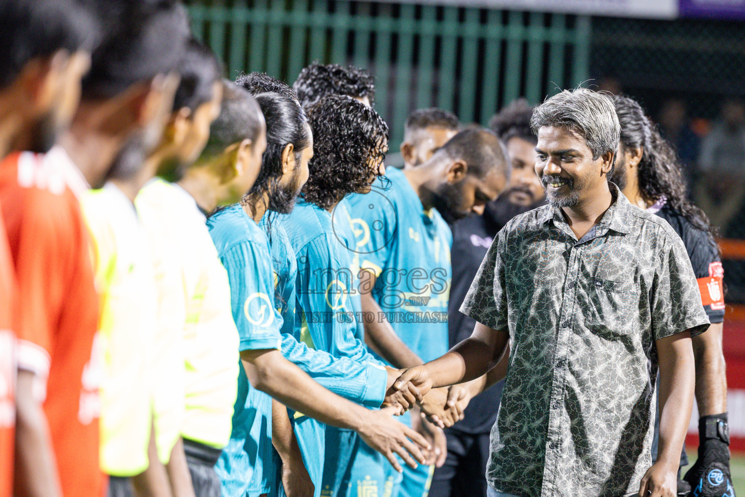 L Maavah VS L Gan in Day 8 of Golden Futsal Challenge 2025 was held on Sunday, 12th January 2025, in Hulhumale', Maldives
Photos: Ismail Thoriq / images.mv