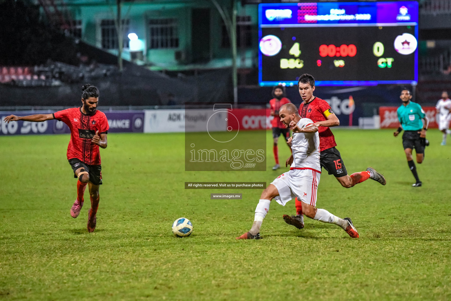 Buru Sports Club vs CLUB Teenage in the Final of 2nd Division 2022 on 17th Aug 2022, held in National Football Stadium, Male', Maldives Photos: Nausham Waheed / Images.mv