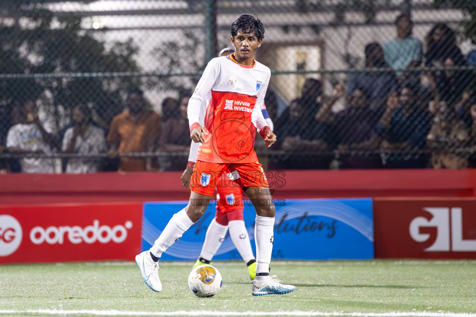 AA Mathiveri vs AA Rasdhoo in Day 15 of Golden Futsal Challenge 2025 was held on Sunday, 19th January 2025, in Hulhumale', Maldives. Photos: Ismail Thoriq / images.mv