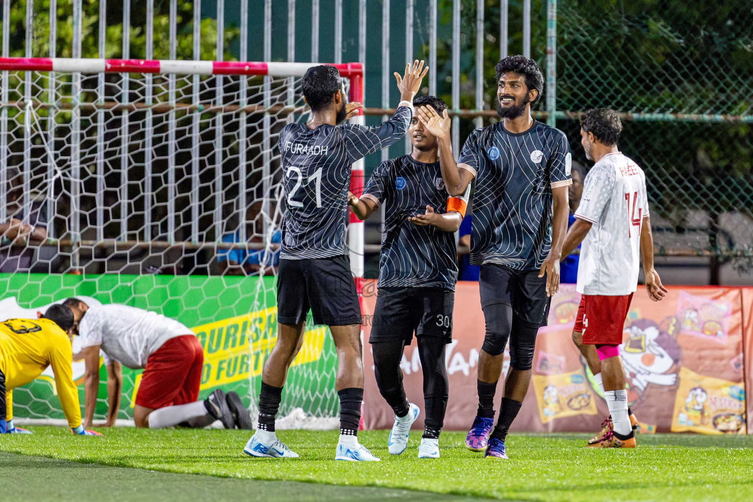 PEMA VS THAULEEMEE GULHUN in Club Maldives Classic 2024 held in Rehendi Futsal Ground, Hulhumale', Maldives on Monday, 9th September 2024. 
Photos: Nausham Waheed / images.mv