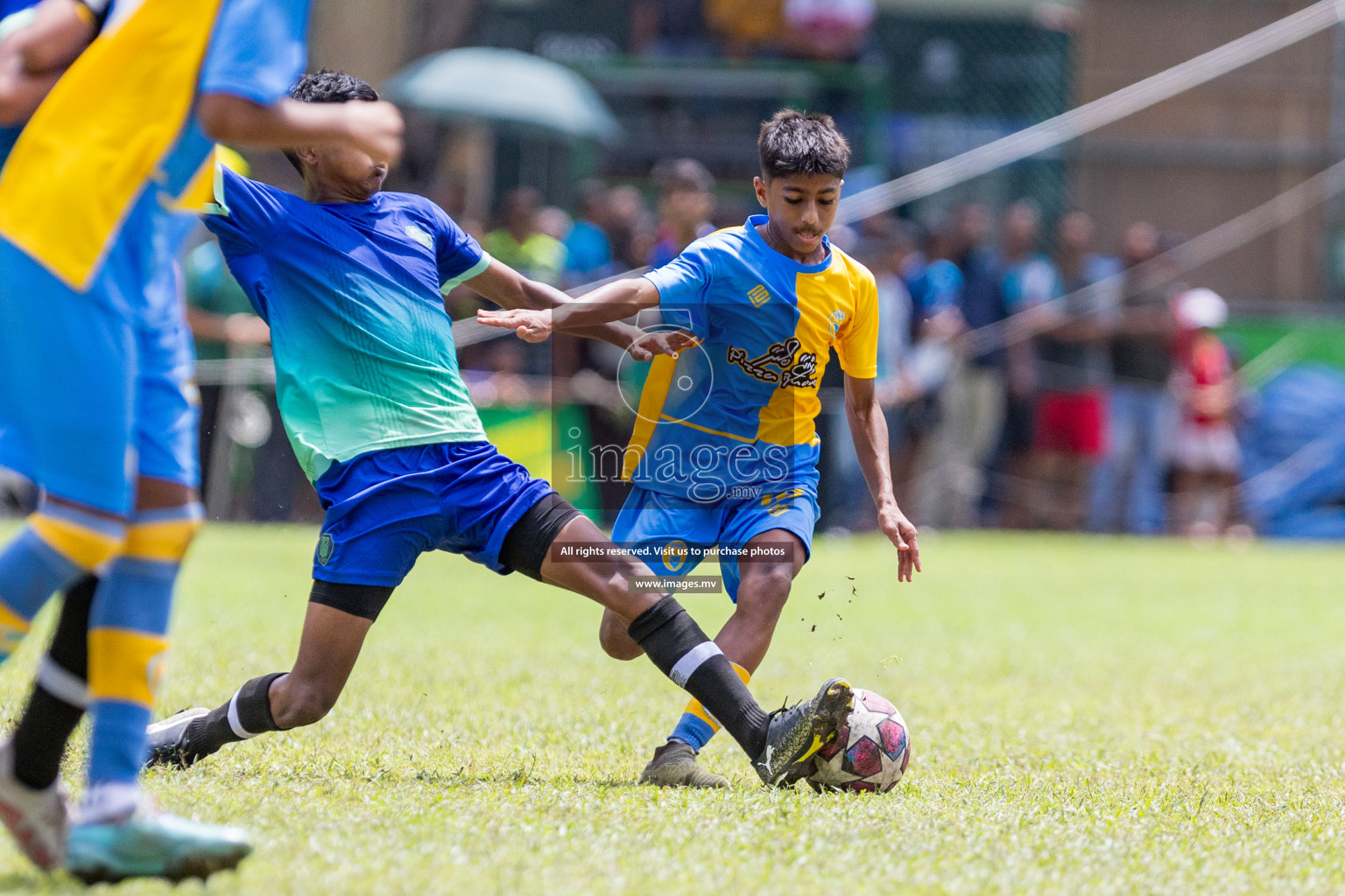 Day 2 of MILO Academy Championship 2023 (u14) was held in Henveyru Stadium Male', Maldives on 4th November 2023. Photos: Nausham Waheed / images.mv