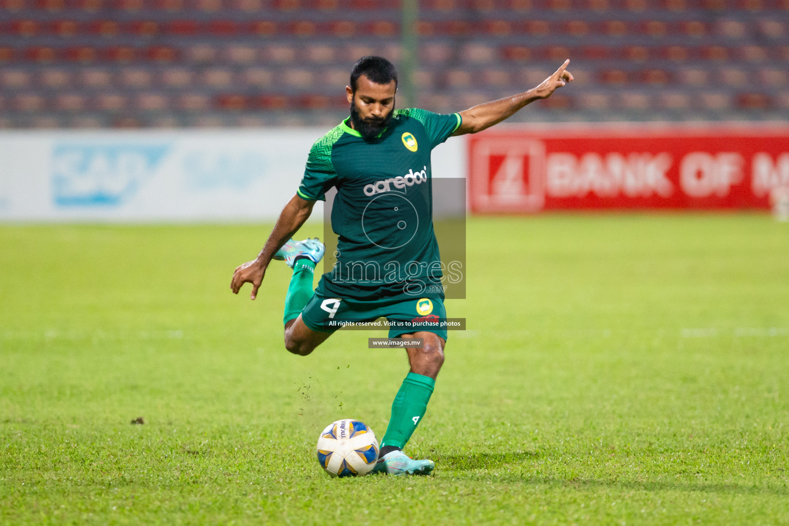 Maziya Sports & Recreation vs Buru Sports Club in President's Cup 2023, held on 20 April 2023 in National Football Stadium, Male', Maldives Photos: Hassan Simah, Mohamed Mahfooz