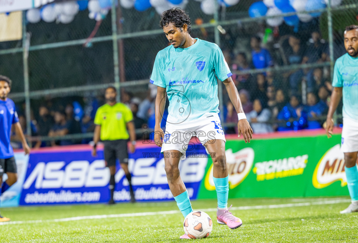Team FENAKA vs MSRC (Maldivian) in Day 8 of Club Maldives Cup 2025 was held in Rehendhi Futsal Ground, Hulhumale', Maldives on Wednesday, 8th October 2025.
Photos: Ismail Thoriq / images.mv