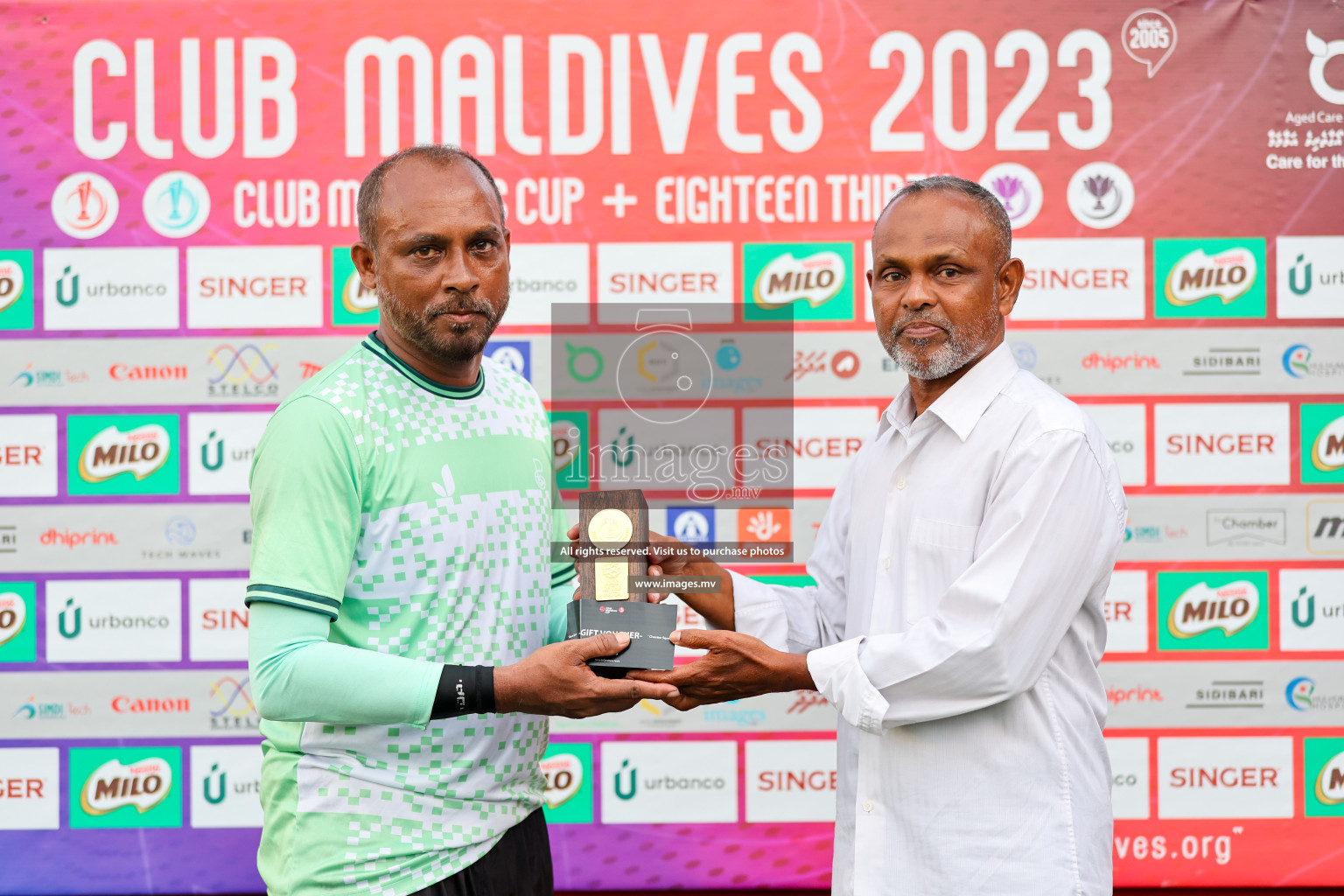 Presidents Office vs Team Badhahi in Club Maldives Cup Classic 2023 held in Hulhumale, Maldives, on Wednesday, 19th July 2023 Photos: Nausham Waheed  / images.mv