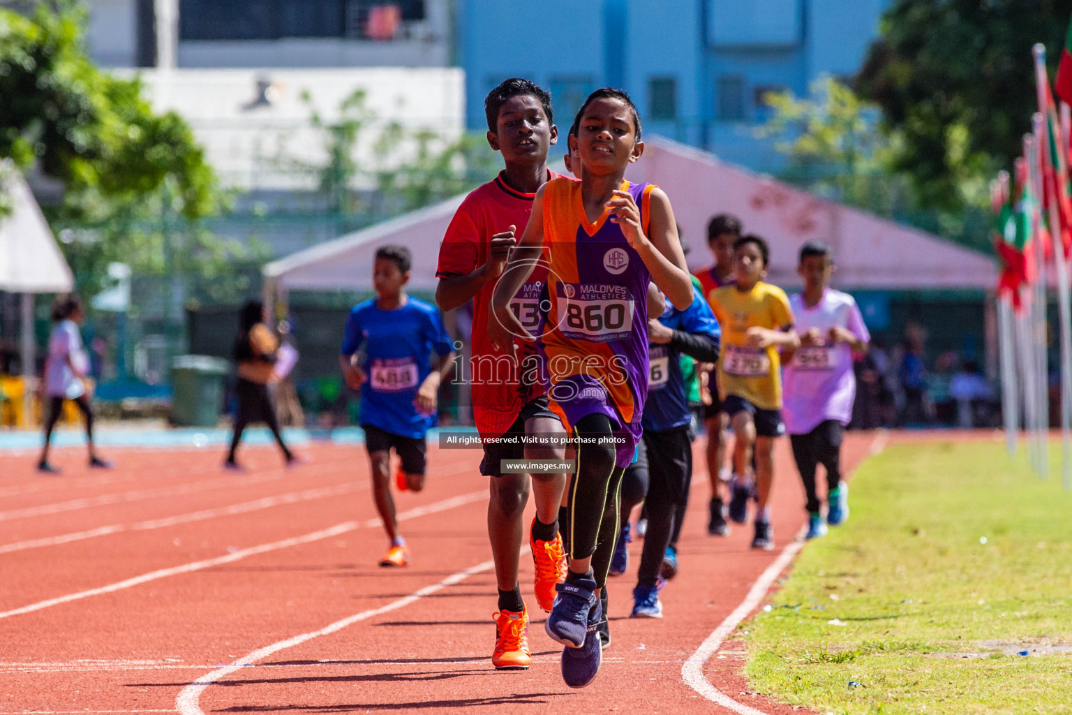 Day 2 of Inter-School Athletics Championship held in Male', Maldives on 24th May 2022. Photos by: Nausham Waheed / images.mv