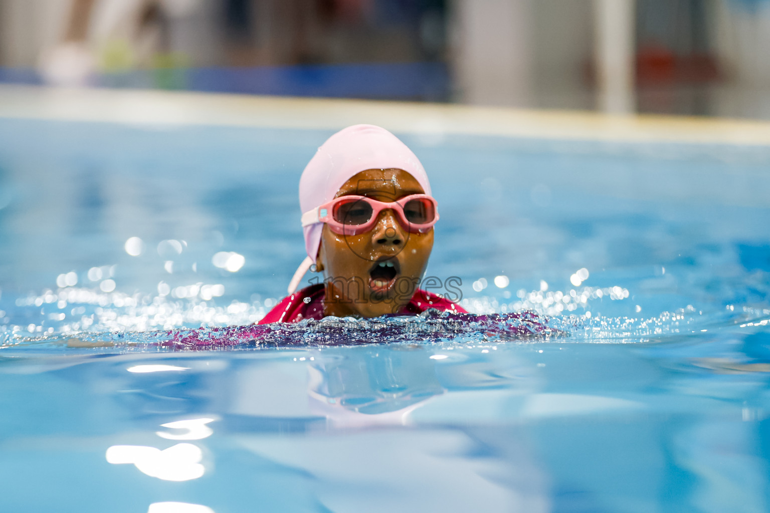Day 4 of BML 6th National Kids Swimming Kids Festival 2025 held in Hulhumale', Maldives on Thursday, 6th November 2024. 
Photos: Hassan Simah / images.mv