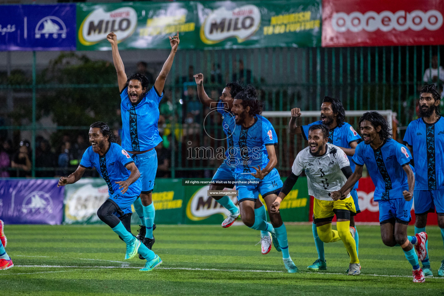 Team FSM vs Club HDC in the Quarter Finals of Club Maldives 2021 held at Hulhumale;, on 12th December 2021 Photos: Ismail Thoriq / images.mv