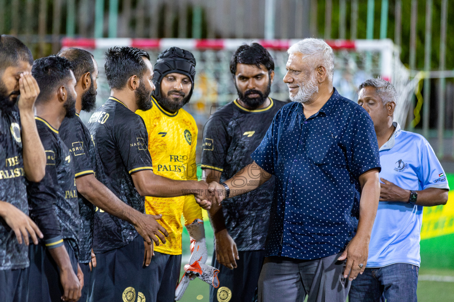 Prison Club vs Police Club in Club Maldives Cup 2024 held in Rehendi Futsal Ground, Hulhumale', Maldives on Saturday, 28th September 2024. Photos: Hassan Simah / images.mv