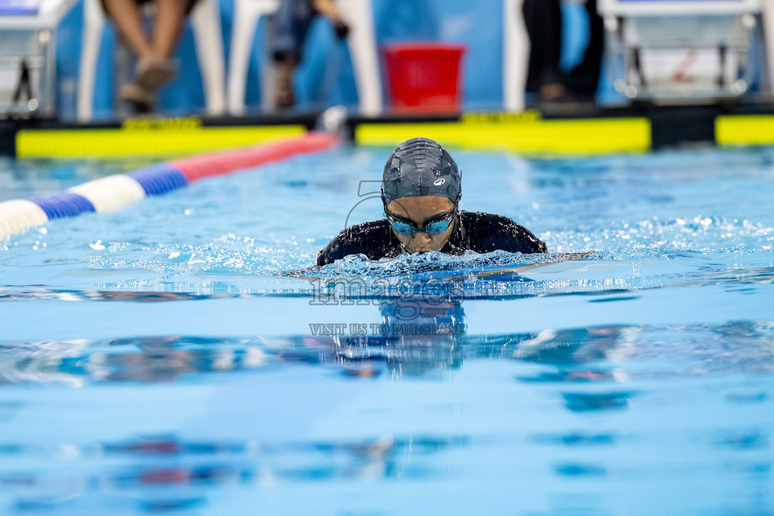 Day 5 of BML 21st Interschool Swimming Competition 2025 was held in Hulhumale' Swimming Pool, Hulhumale', Maldives on Wednesday, 15th October 2025. 
Photos: Hassan Simah / images.mv