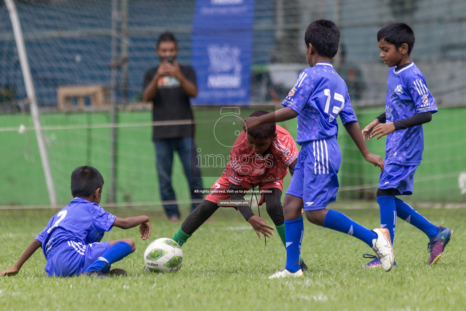 Day 1 of Nestle kids football fiesta, held in Henveyru Football Stadium, Male', Maldives on Wednesday, 11th October 2023 Photos: Shut Abdul Sattar/ Images.mv