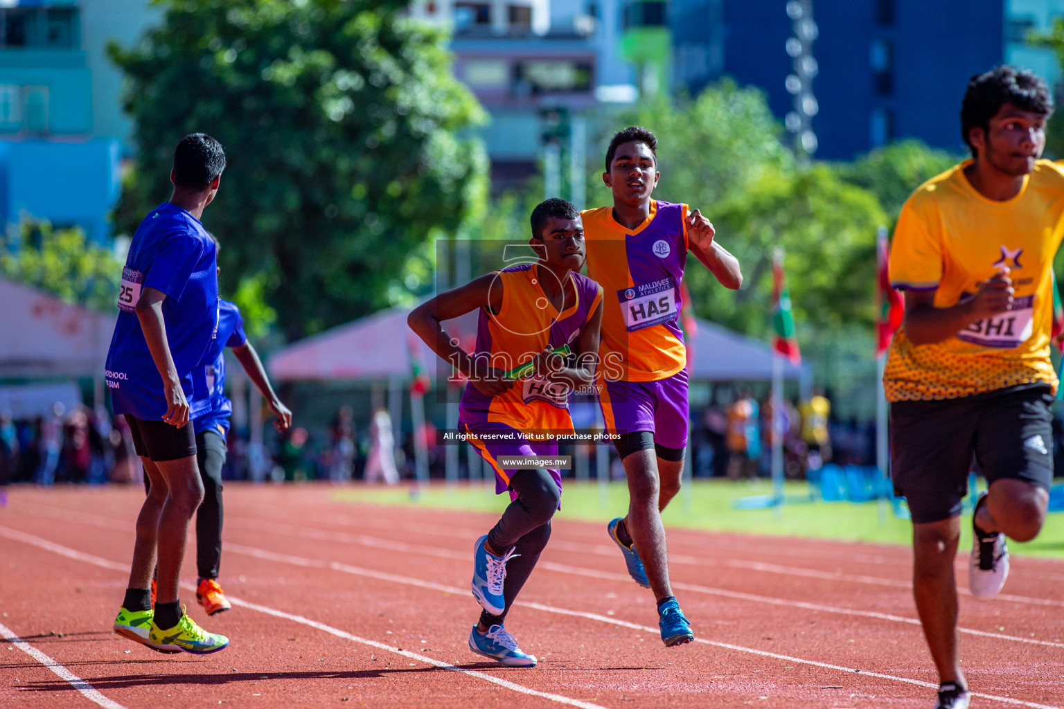 Day 5 of Inter-School Athletics Championship held in Male', Maldives on 27th May 2022. Photos by: Nausham Waheed / images.mv