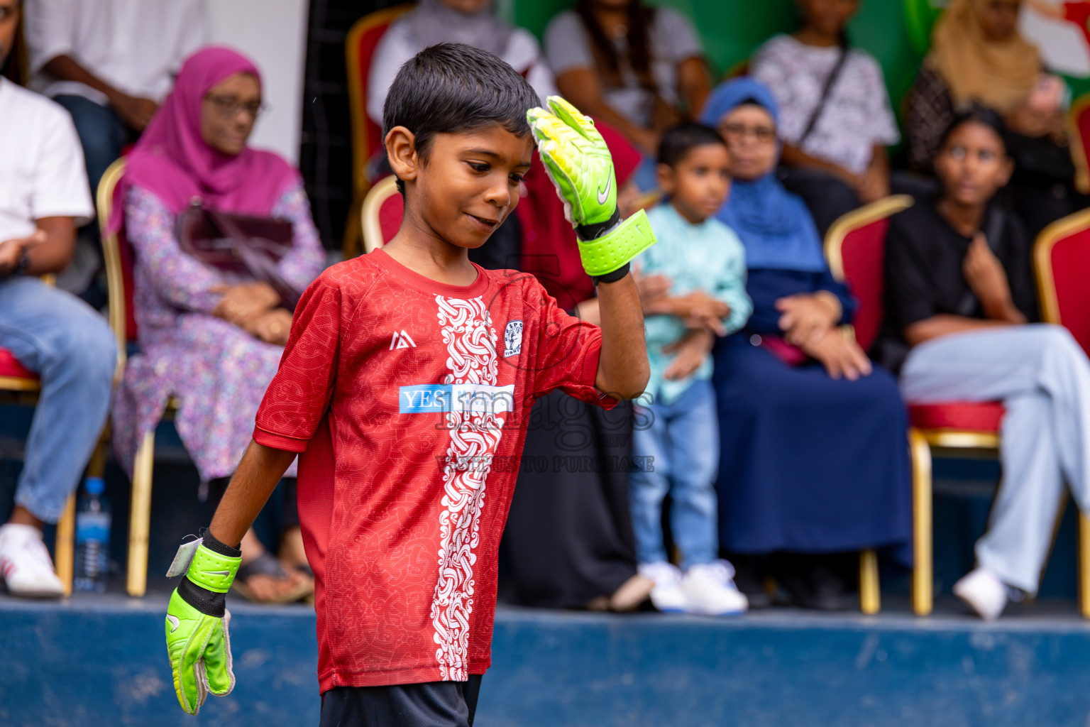 Day 3 of MILO SVAM Juniors 2025 (U-8) was held at Henveiru Stadium in Male', Maldives on Saturday, 28th June 2025. Photos: Ismail Thoriq / images.mv