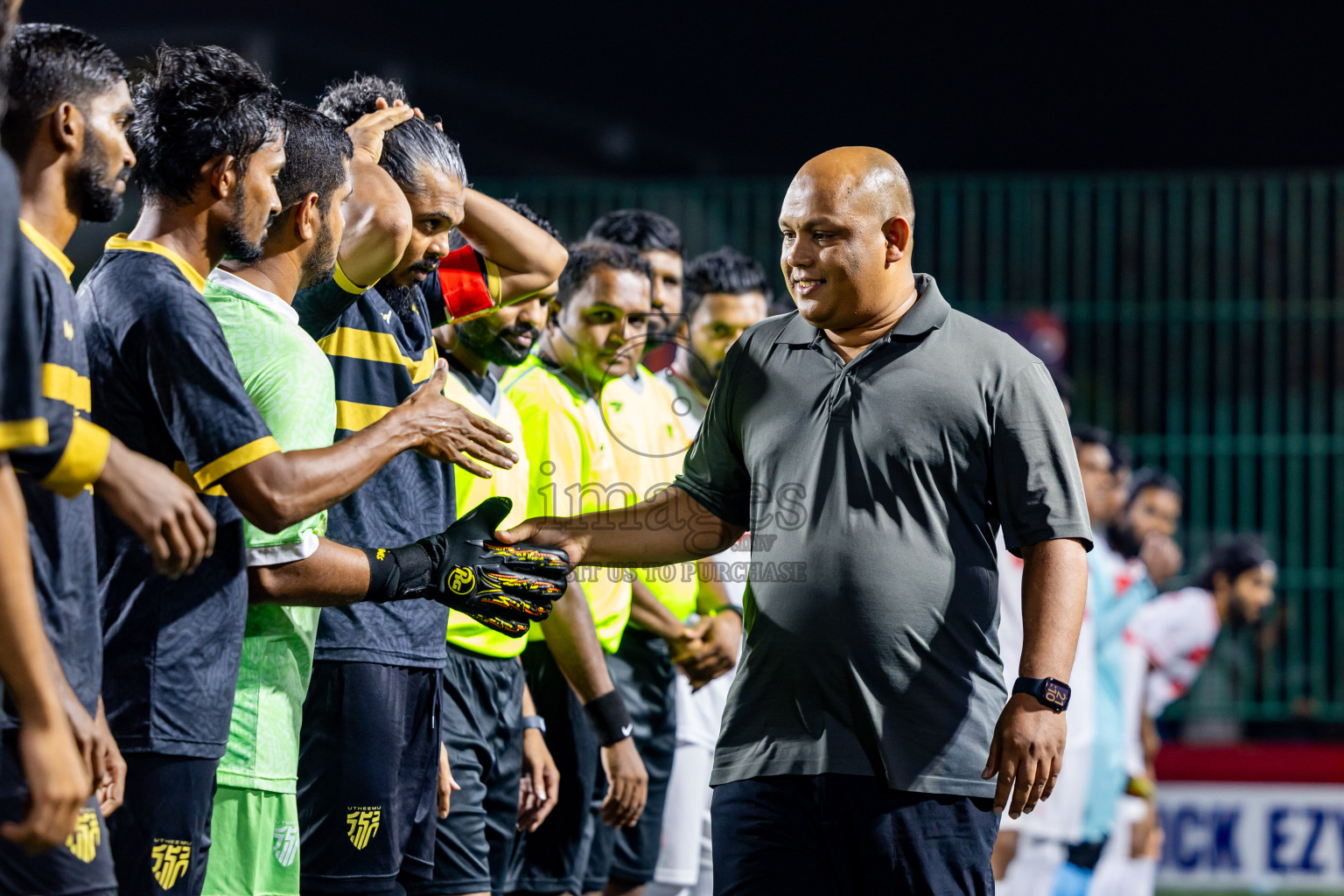 HA Utheemu vs HA Muraidhoo in Day 13 of Golden Futsal Challenge 2025 was held on Friday, 17th January 2025, in Hulhumale', Maldives. Photos: Nausham Waheed / images.mv