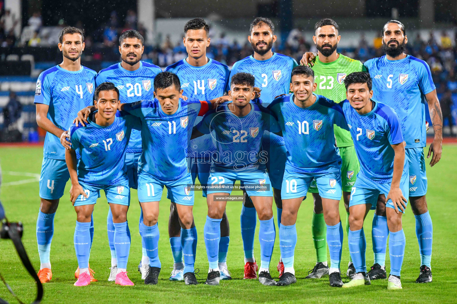 India vs Pakistan in the opening match of SAFF Championship 2023 held in Sree Kanteerava Stadium, Bengaluru, India, on Wednesday, 21st June 2023. Photos: Nausham Waheed / images.mv