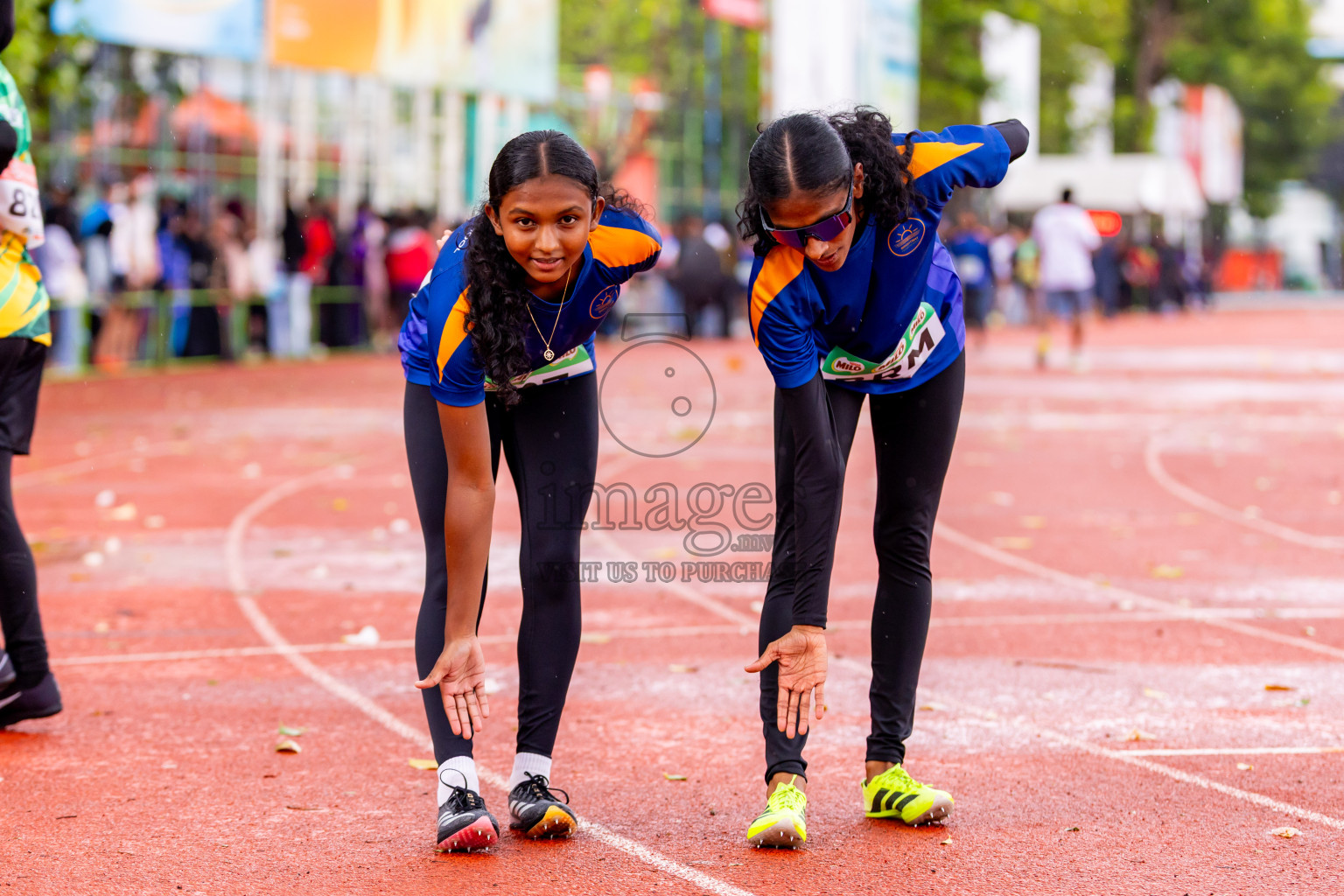 Day 6 of Inter-school Athletics Championship 2025 held in Ekuveni Synthetic Track, Male', Maldives on Sunday, 12th October 2025. Photos by: Nausham Waheed / Images.mv