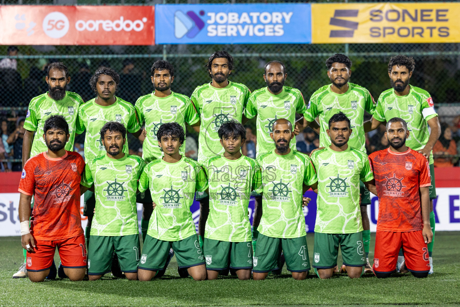 F. Biledhoo VS F. Magoodhoo in Day 7 of Golden Futsal Challenge 2025 was held on Saturday, 11th January 2025, in Hulhumale', Maldives Photos: Hassan Simah / images.mv