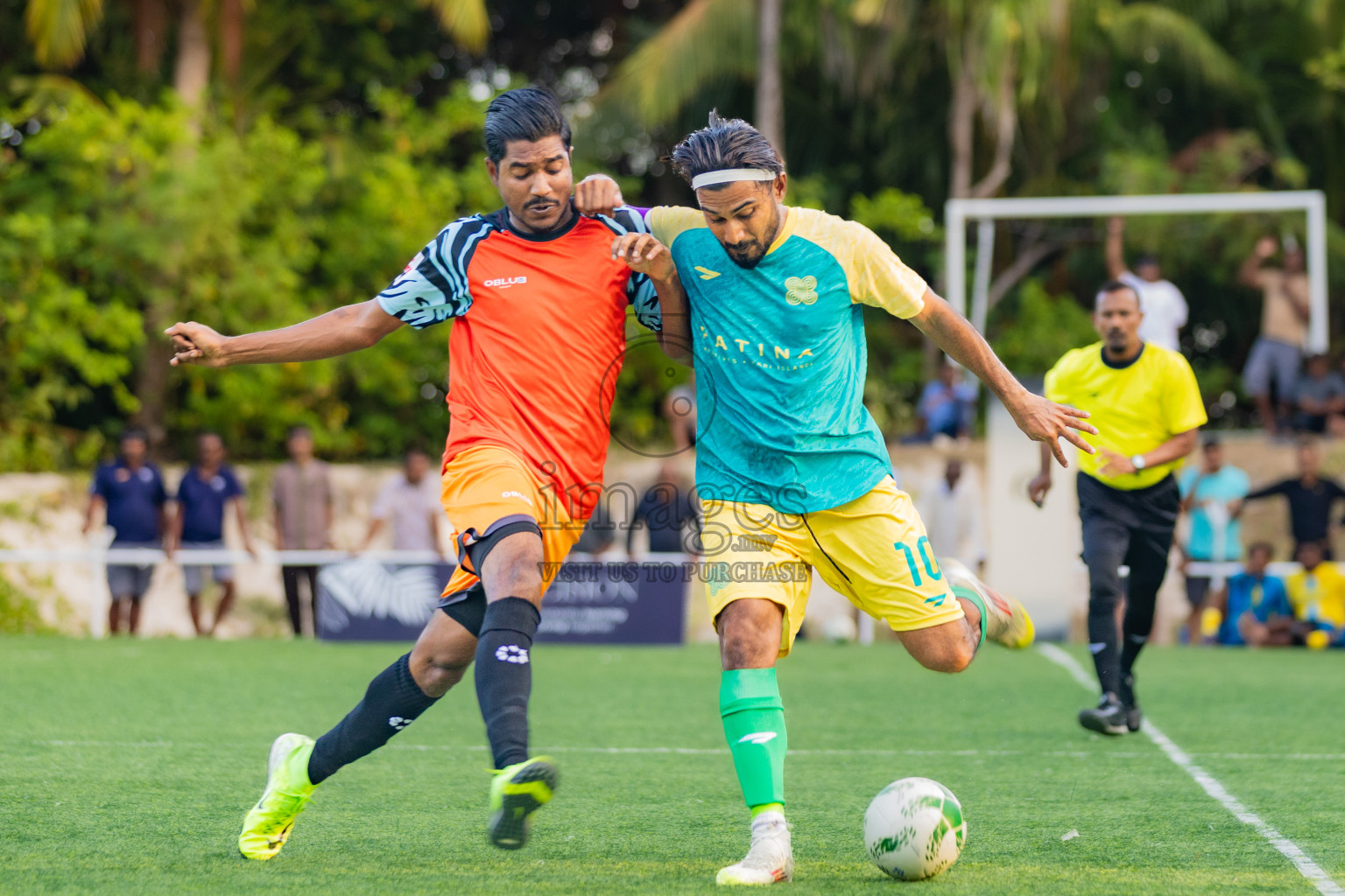 Patina vs Oblu Sangeli in Resort League 2025 (North Male Zone) day 14 was held on Tuesday, 16th September 2025 in One And Only Reethi Rah Maldives Resort, Photos: Areef Adam / images.mv