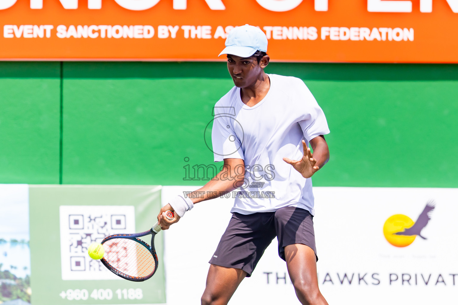 Day 4 of ATF Maldives Junior Open Tennis was held in Male' Tennis Court, Male', Maldives on Thursday, 12th December 2024. Photos: Nausham Waheed/ images.mv