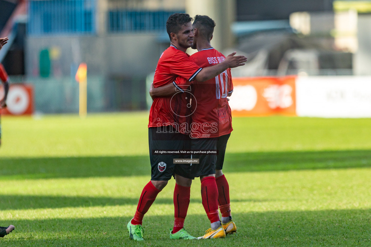 Biss Buru Sports vs JJ Sports Club  in 2nd Division 2022 on 14th July 2022, held in National Football Stadium, Male', Maldives Photos: Hassan Simah / Images.mv