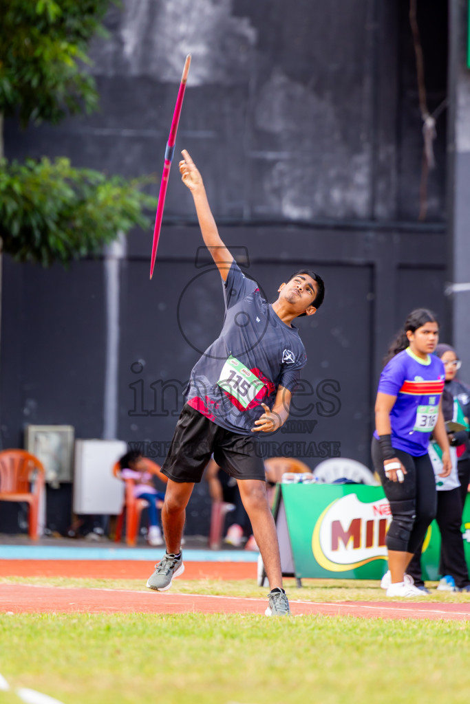 Day 3 of 12th Milo Association Championships was held in Ekuveni Track at Male', Maldives on Saturday, 26th April 2025. Photos: Nausham Waheed / images.mv