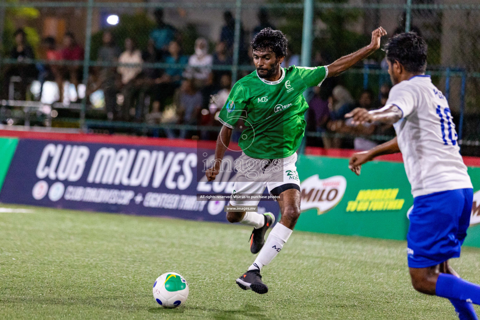 Hulhumale Hospital vs PSM in Club Maldives Cup Classic 2023 held in Hulhumale, Maldives, on Saturday, 22nd July 2023 Photos: Hassan Simah/ images.mv