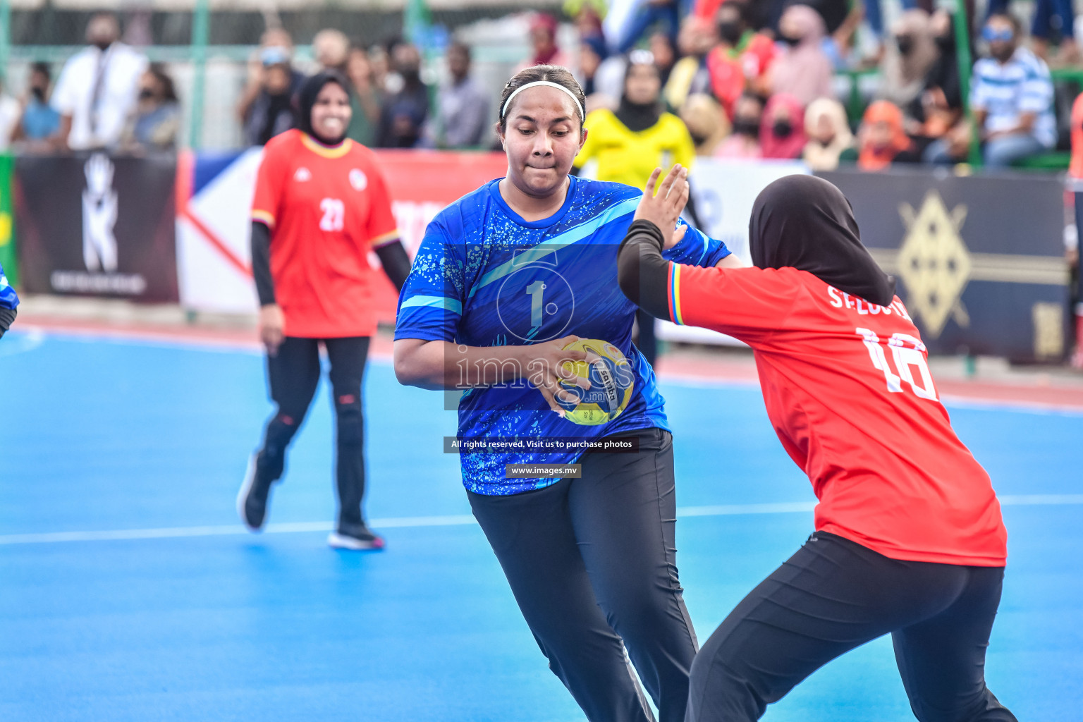 Day 7 of MILO 6th Inter Office Handball Tournament 2022 Photos by Nausham waheed