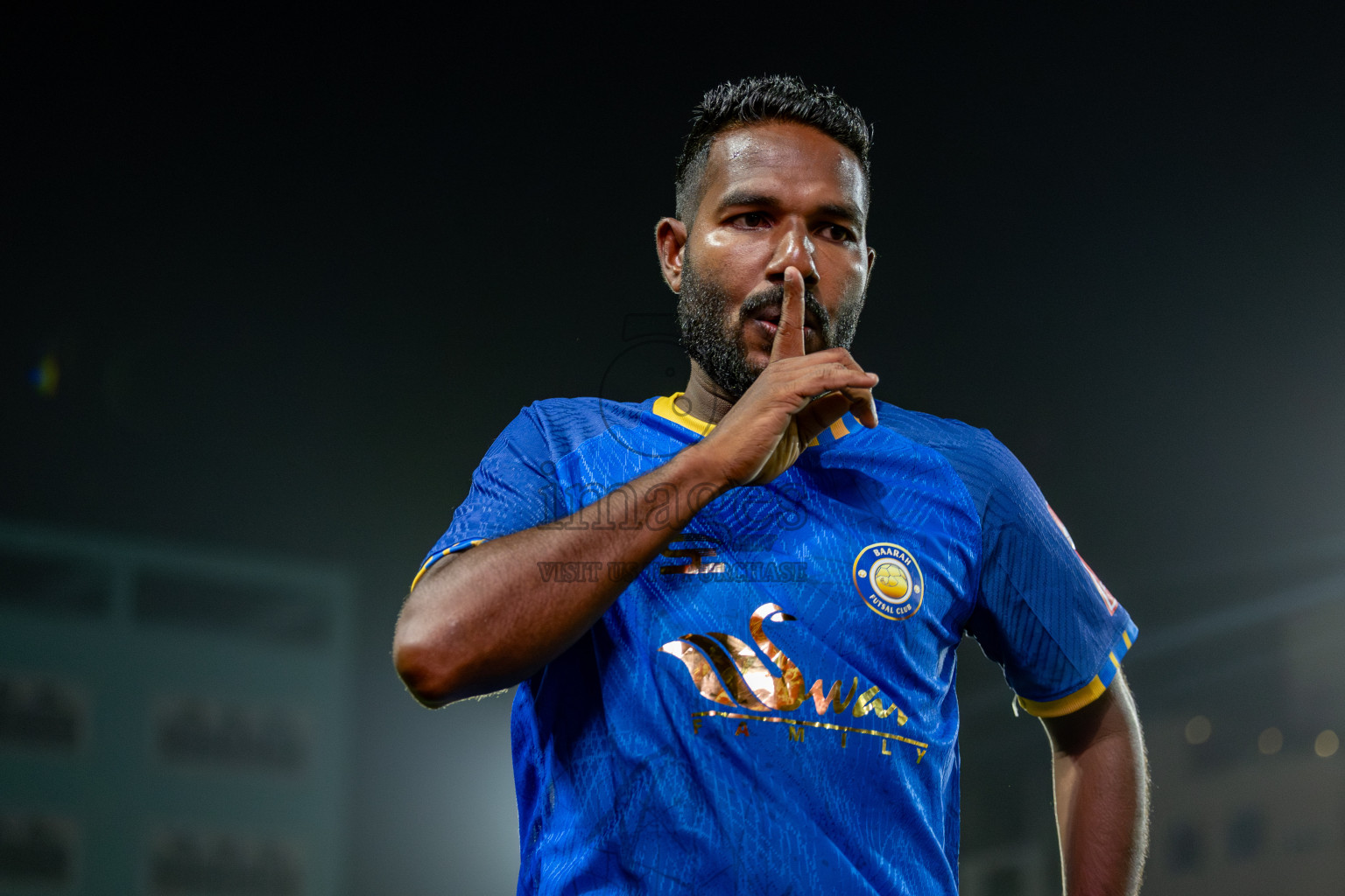 HA Filladhoo vs HA Baarah in Day 13 of Golden Futsal Challenge 2025 was held on Friday, 17th January 2025, in Hulhumale', Maldives 
Photos: Hassan Simah / images.mv