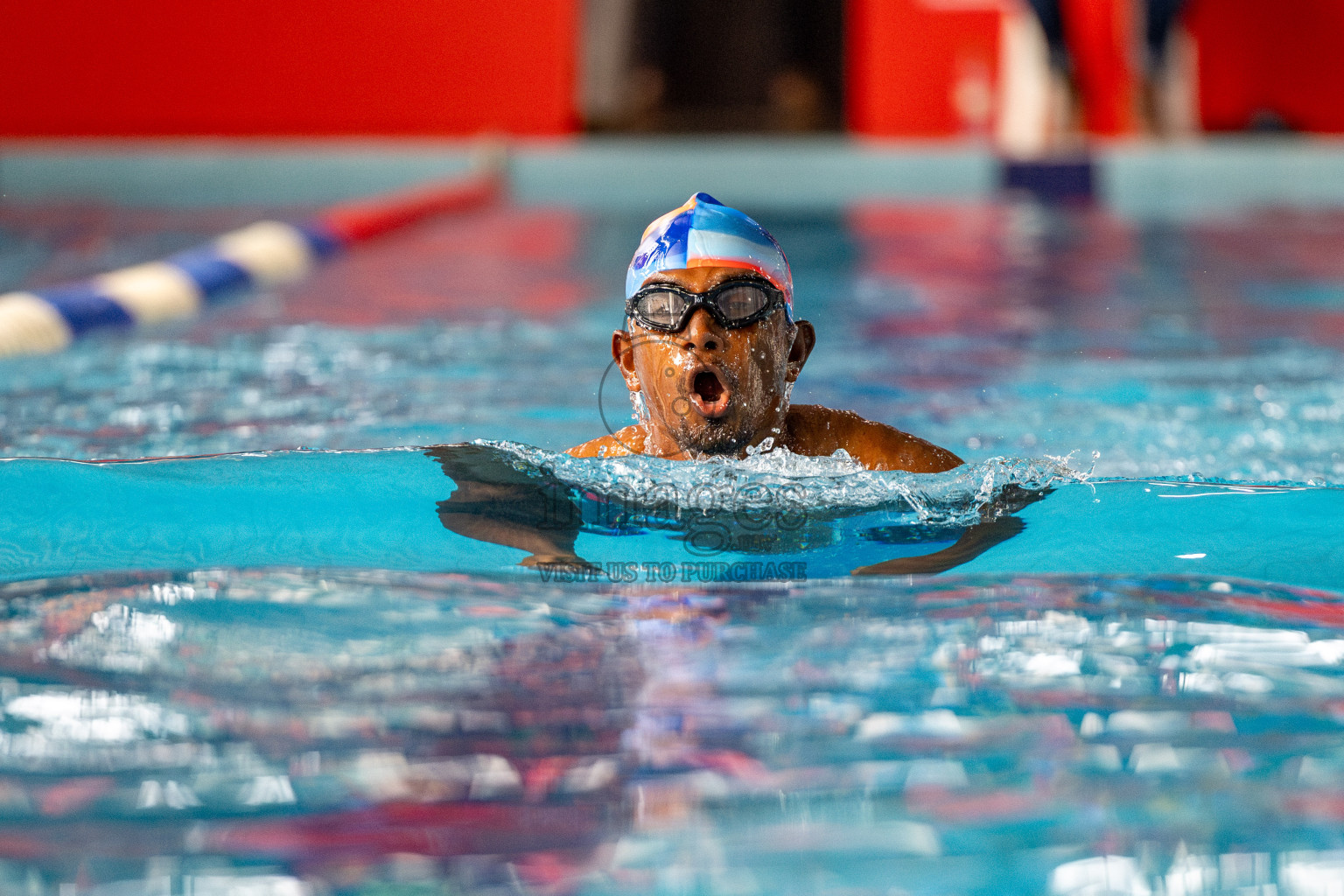 Day 6 of National Swimming Competition 2024 held in Hulhumale', Maldives on Wednesday, 18th December 2024. 
Photos: Hassan Simah / images.mv