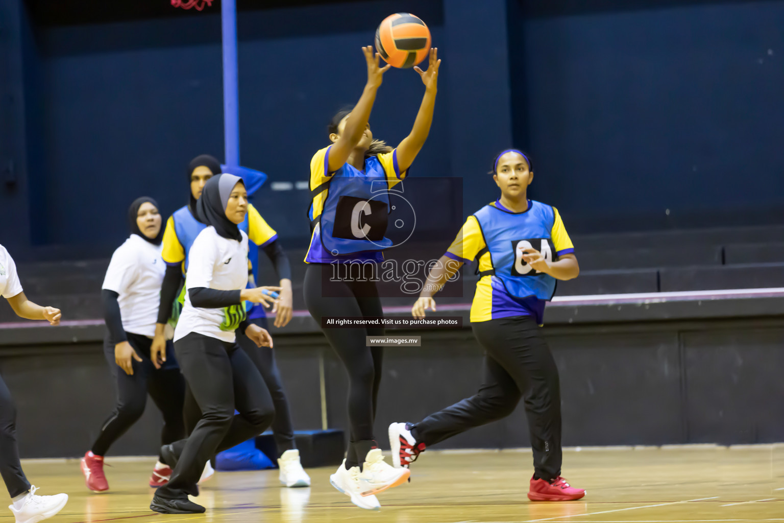 Club Green Streets vs KYRS in the Milo National Netball Tournament 2022 on 21 July 2022, held in Social Center, Male', Maldives. Photographer: Shuu / Images.mv