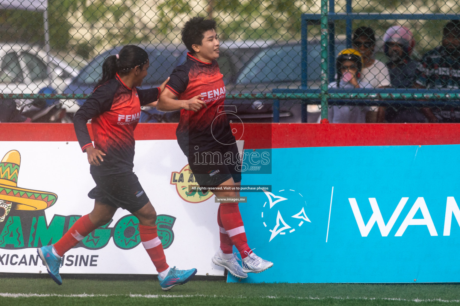 MPL vs Team Fenaka in Eighteen Thirty Women's Futsal Fiesta 2022 was held in Hulhumale', Maldives on Wednesday, 12th October 2022. Photos: Ismail Thoriq / images.mv