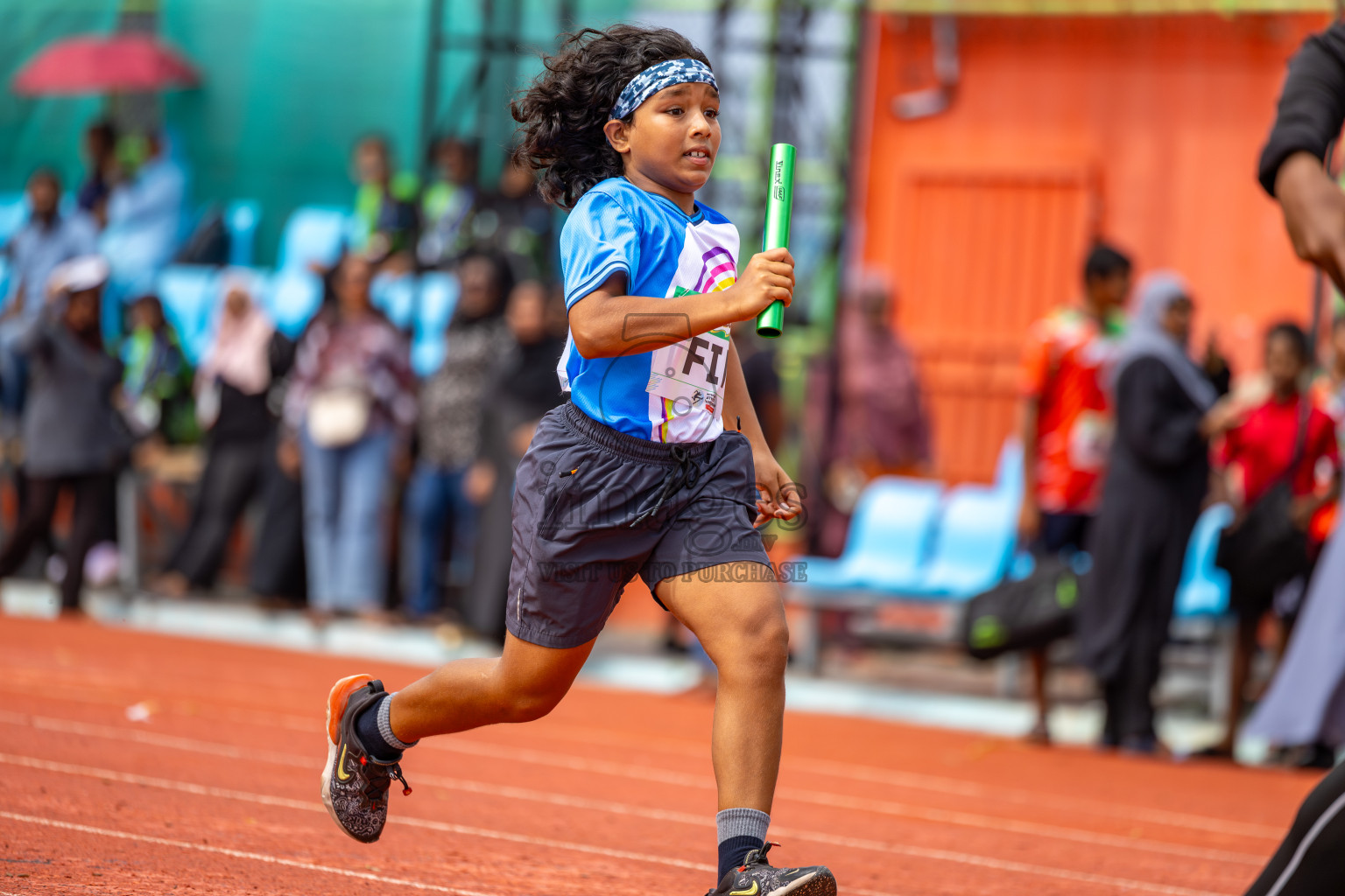 Day 6 of Inter-school Athletics Championship 2025 held in Ekuveni Synthetic Track, Male', Maldives on Sunday, 12th October 2025. Photos by: Ismail Thoriq / Images.mv