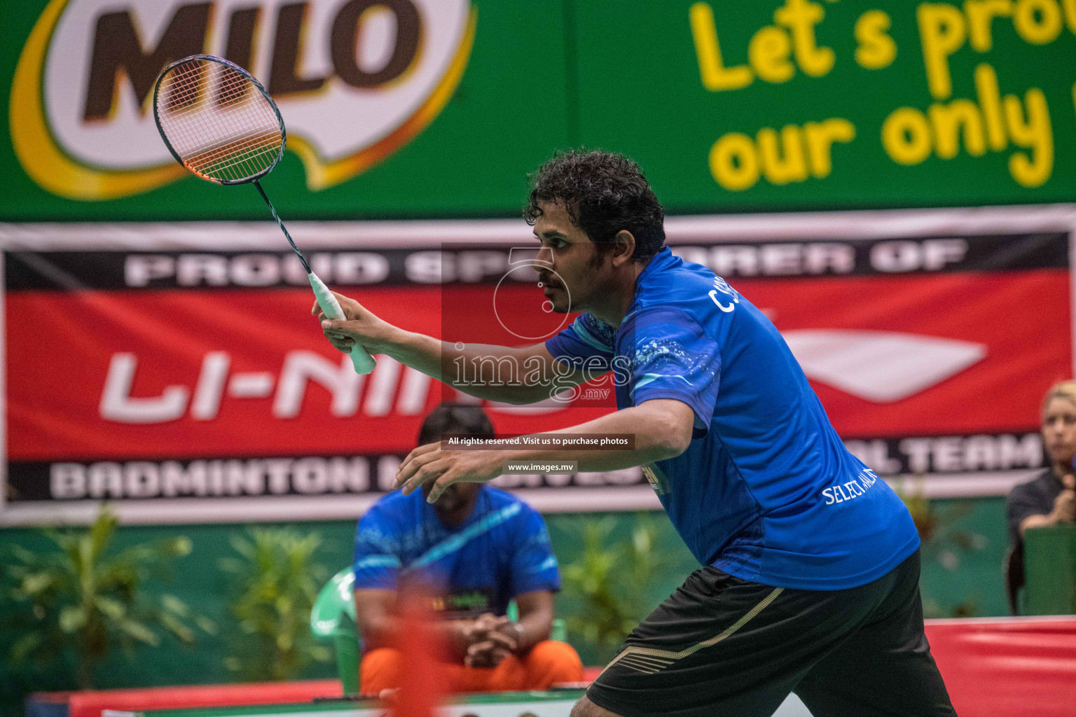 Final of Badminton association mixed group championship 2021 held in Male', Maldives Photos by Nausham Waheed