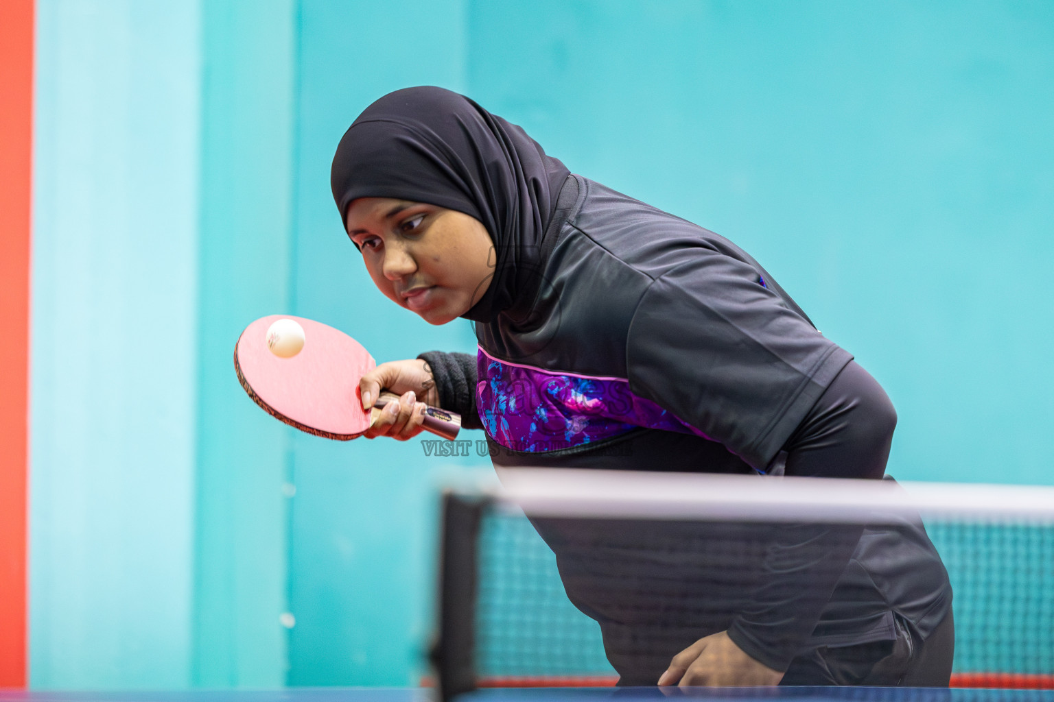 Day 4 of BML 63rd National Table Tennis Tournament 2025 was held on Thursday, 28th August 2025 in Male' TT Hall, Male', Maldives. Photos:  Areef / images.mv