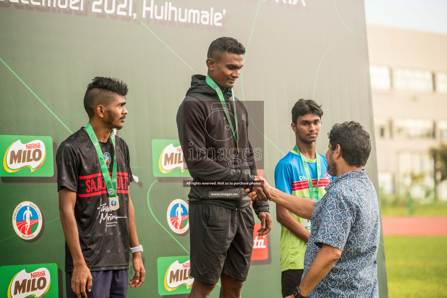 Day 1 of 3rd Milo National Grand Prix 2021 held on 17 December 2021 in Hulhumale', Maldives