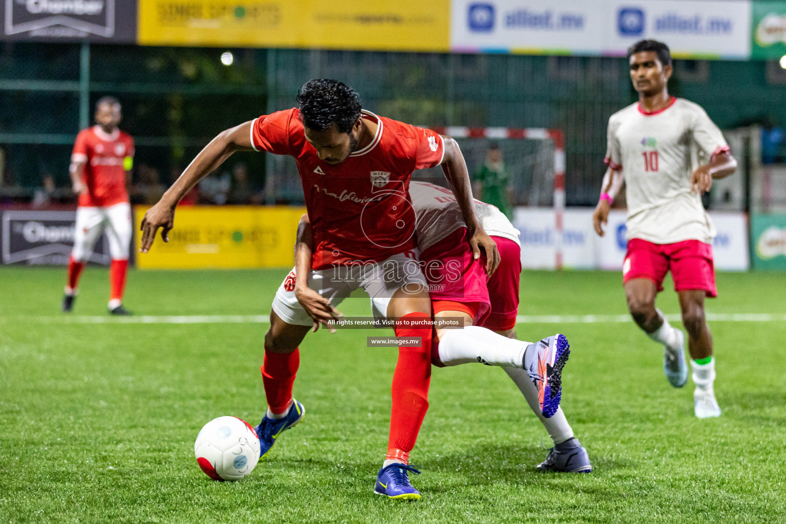 Team MCC vs Maldivian in Club Maldives Cup 2022 was held in Hulhumale', Maldives on Thursday, 13th October 2022. Photos: Ismail Thoriq/ images.mv