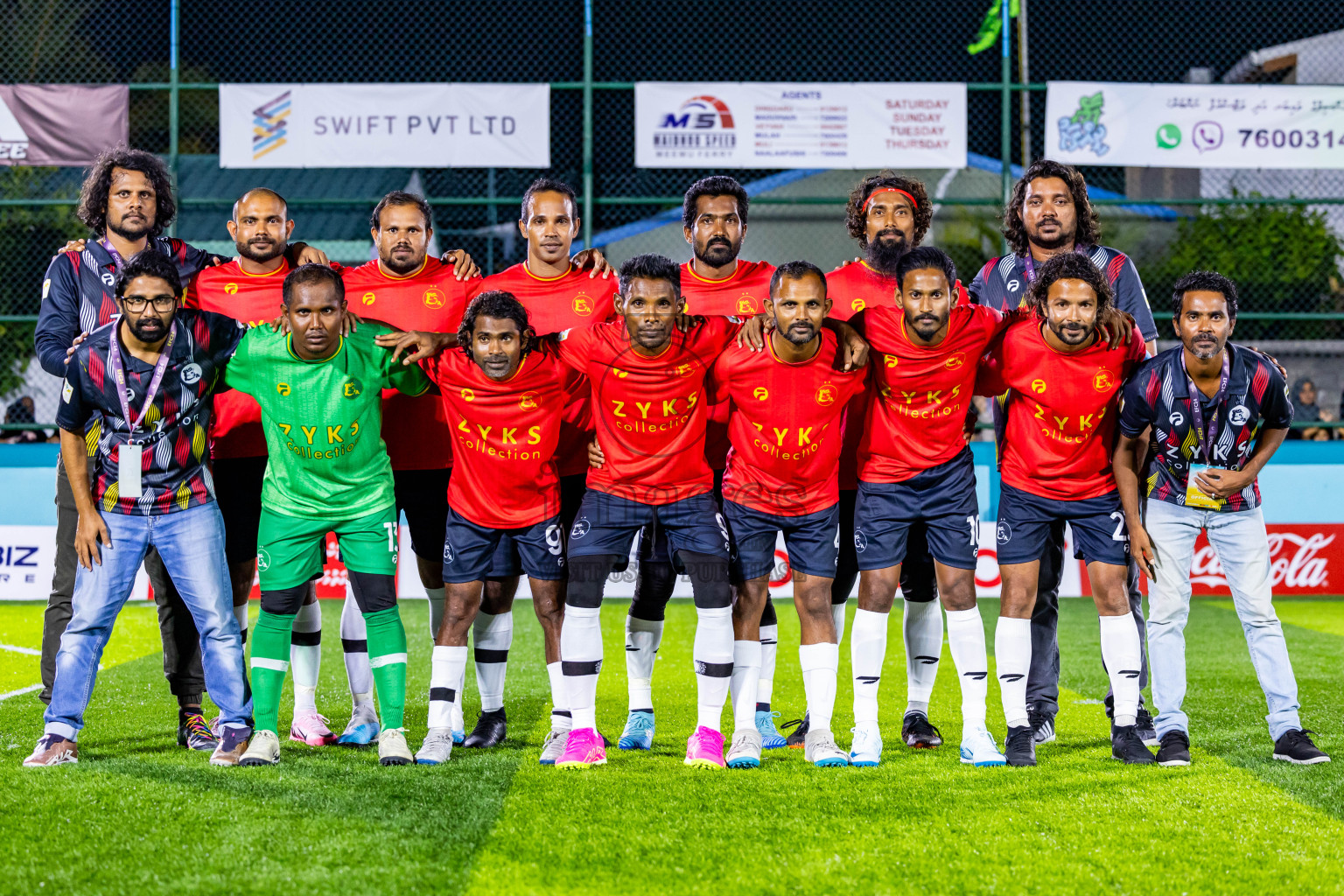 Dee Ess Kay vs Kovigoani in Final of Laamehi Dhiggaru Ekuveri Futsal Challenge 2024 was held on Wednesday, 31st July 2024, at Dhiggaru Futsal Ground, Dhiggaru, Maldives Photos: Nausham Waheed / images.mv