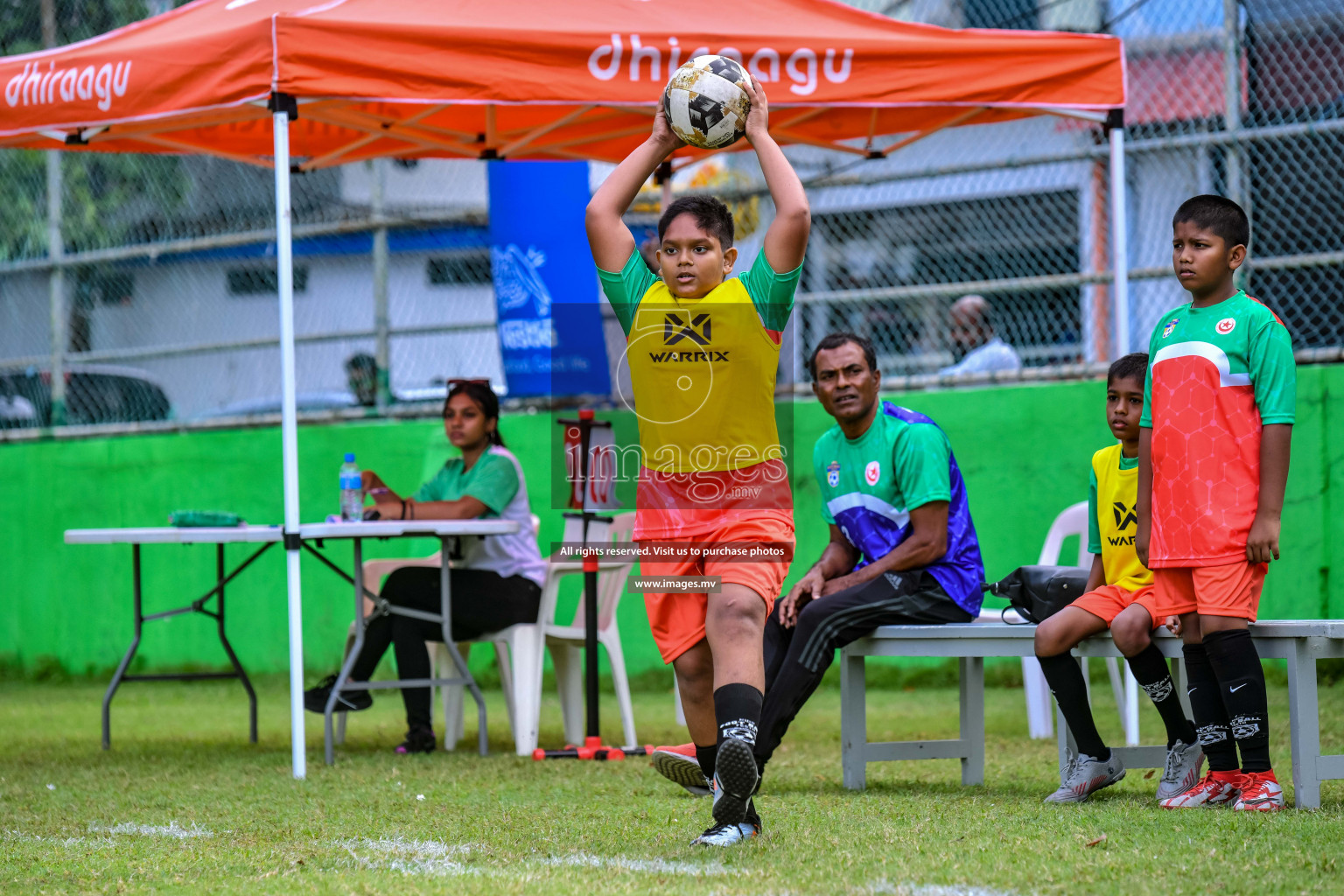 Day 1 of Milo Kids Football Fiesta 2022 was held in Male', Maldives on 19th October 2022. Photos: Nausham Waheed/ images.mv