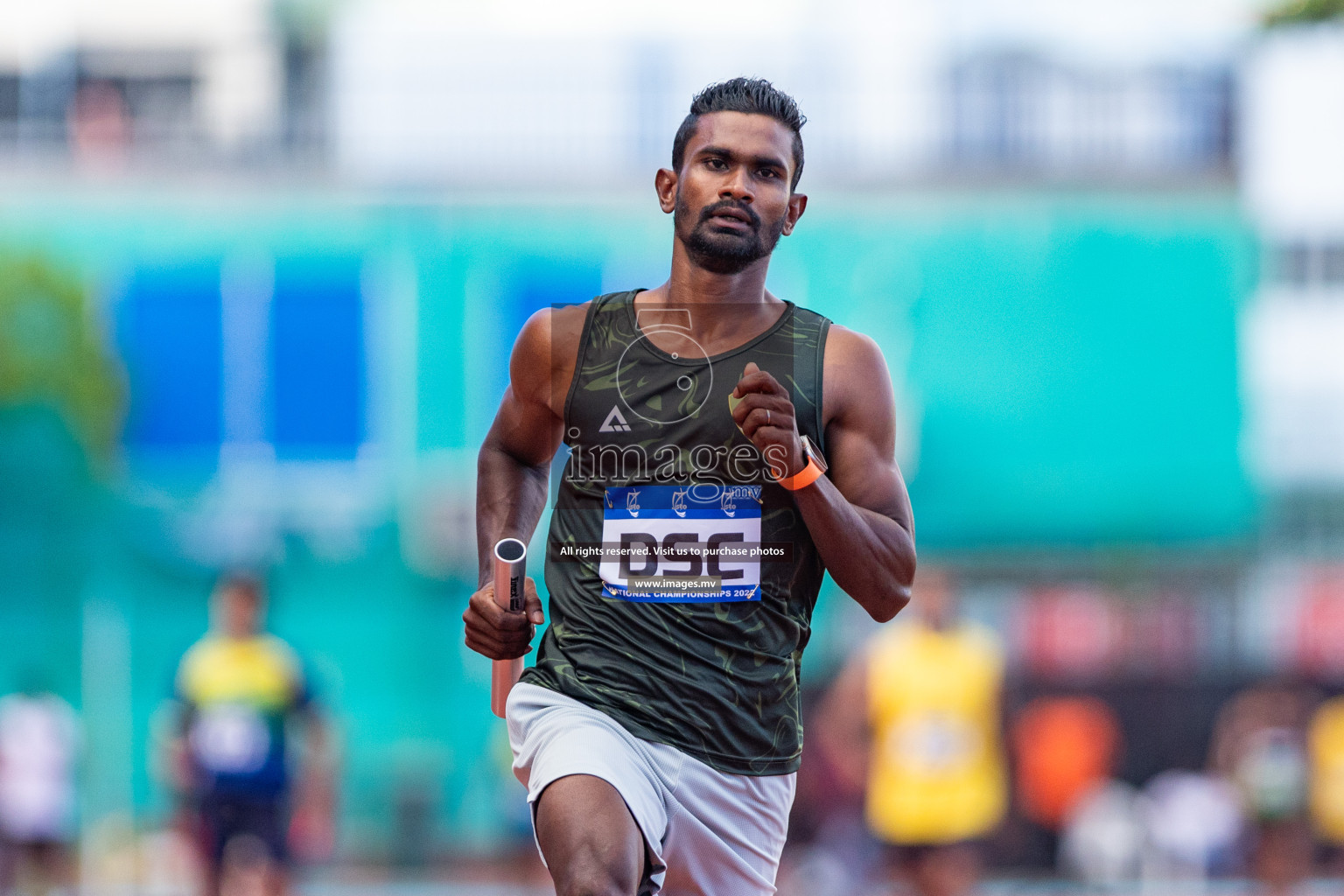 Day 3 of National Athletics Championship 2023 was held in Ekuveni Track at Male', Maldives on Saturday, 25th November 2023. Photos: Nausham Waheed / images.mv