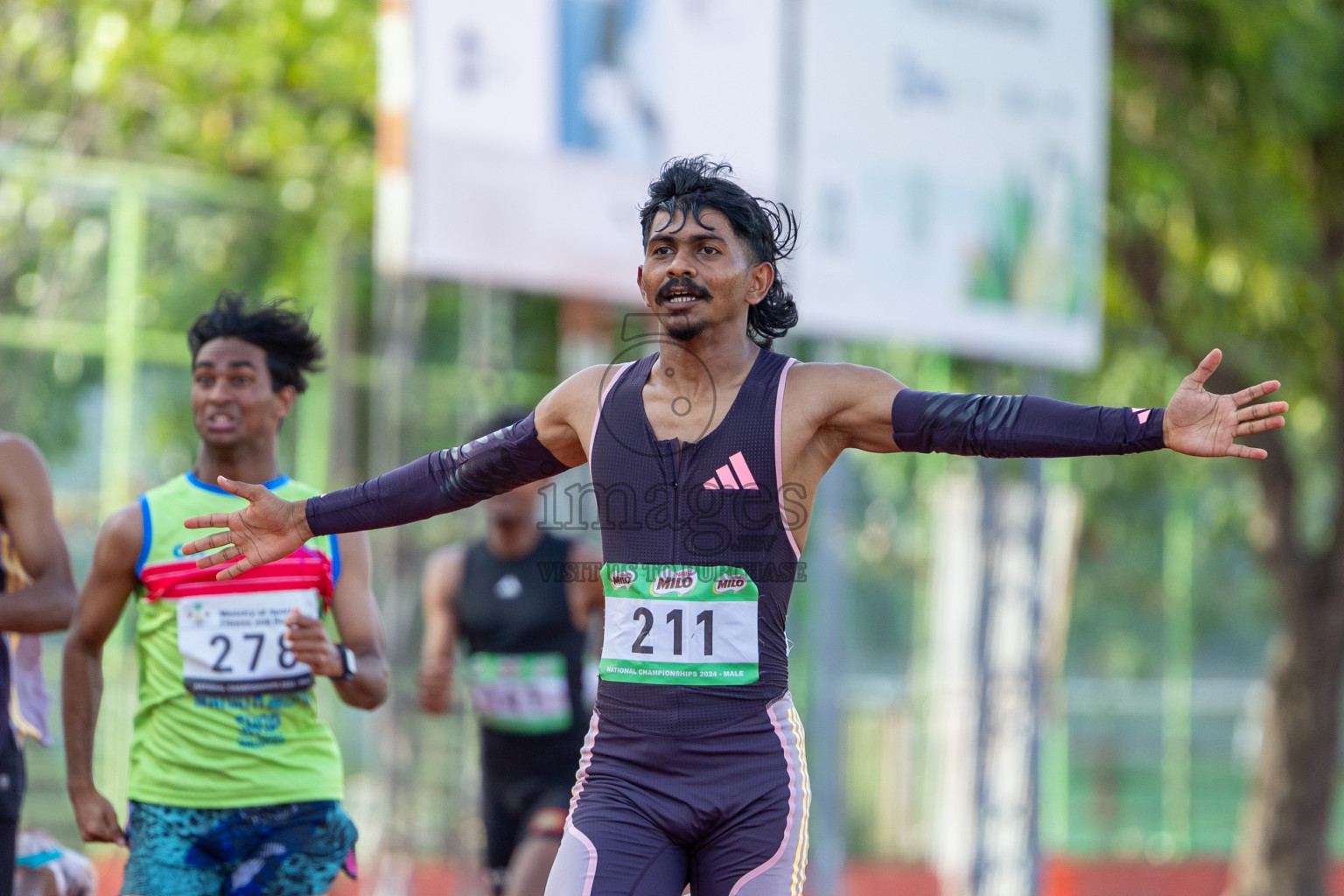 Day 2 of 33rd National Athletics Championship was held in Ekuveni Track at Male', Maldives on Friday, 6th September 2024.
Photos: Ismail Thoriq  / images.mv