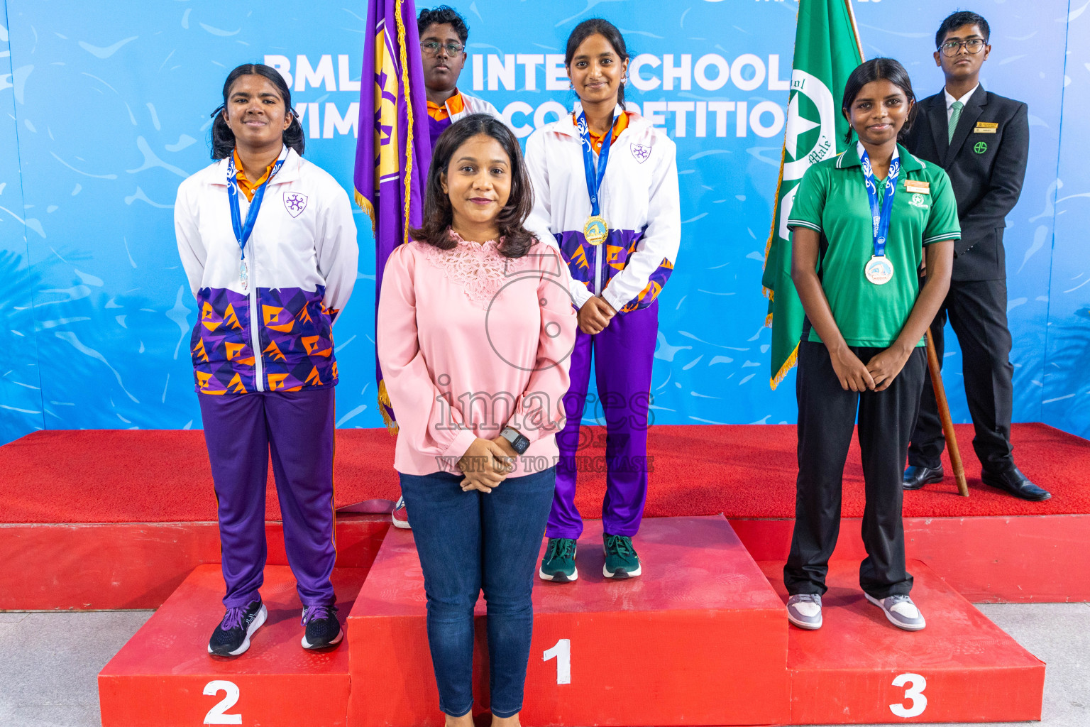 Closing ceremony of BML 20th Inter-School Swimming Competition was held in Hulhumale' Swimming Complex on Saturday, 19th October 2024. 
Photos: Ismail Thoriq