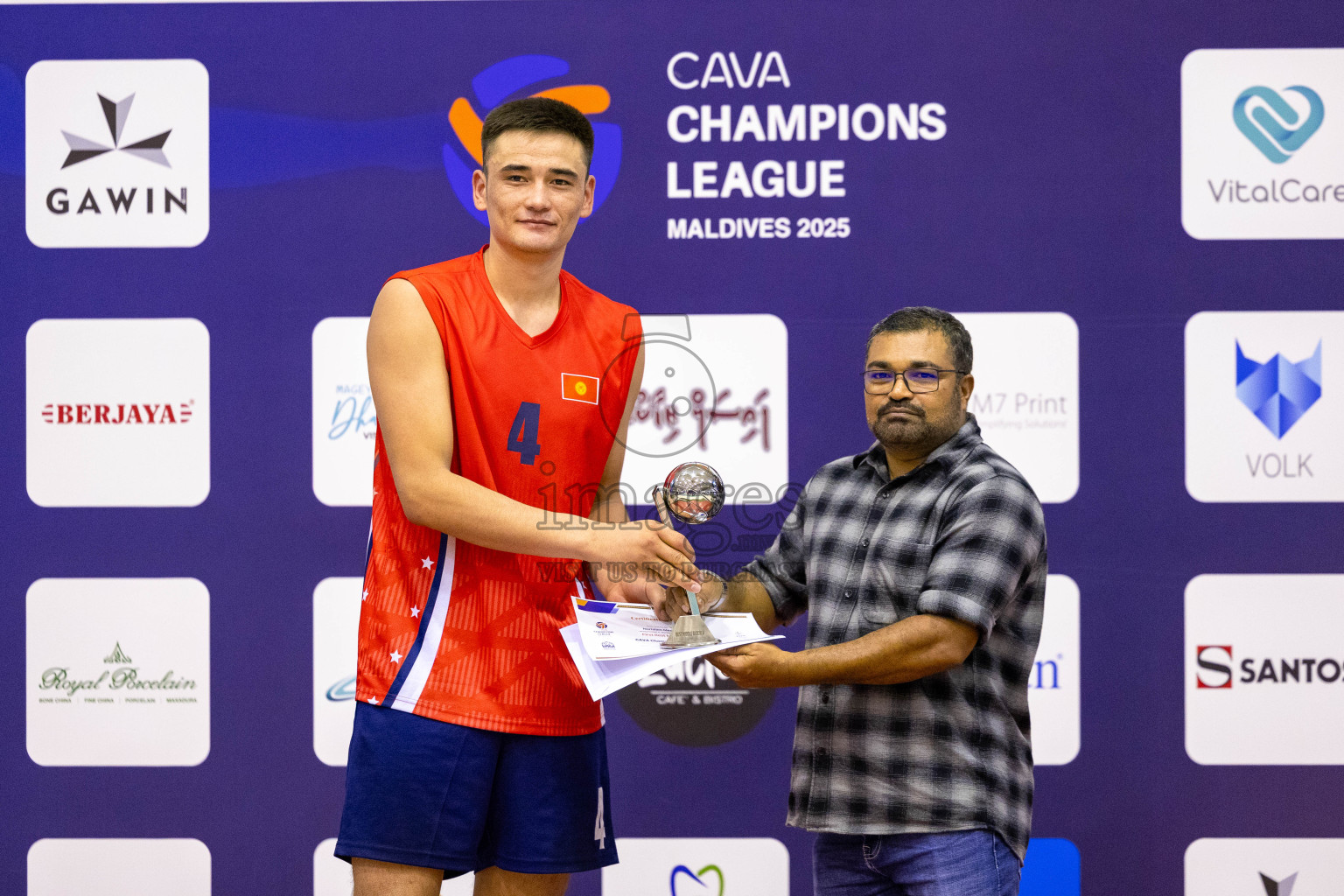 Final of CAVA Champions League 2025 held in Male', Maldives on Wednesday, 23th July 2025 at Social Center Indoor Hall 
Photos By: Mohamed Mahfooz Moosa / images.mv