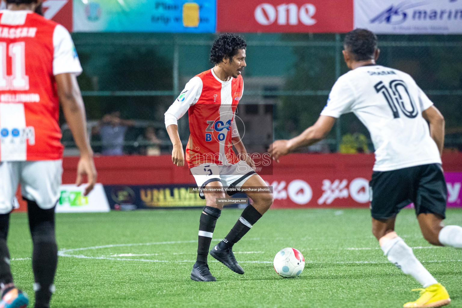 HDh. Mukundhoo vs HDh. Nellaidhoo in Golden Futsal Challenge 2023 on 05 February 2023 in Hulhumale, Male, Maldives