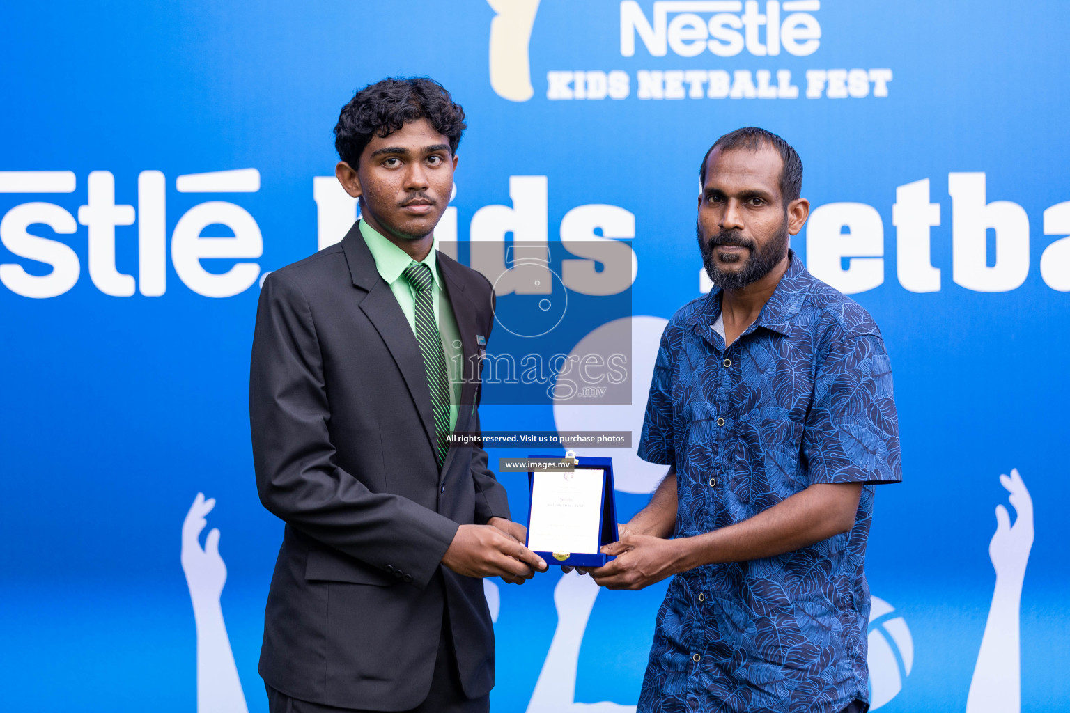 Day 2 of Nestle' Kids Netball Fiesta 2023 held in Henveyru Stadium, Male', Maldives on Thursday, 1st December 2023. Photos by Nausham Waheed / Images.mv